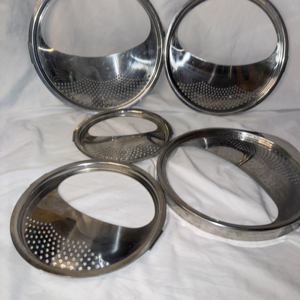 Tramontina Drain Pasta Cooker Strainer Rack ONLY Stainless Steel 5 pc LOT 6"-10"